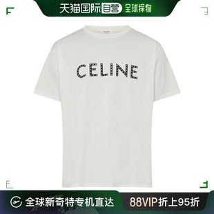 男士 celine 上装 美国直邮 T恤纯棉圆领