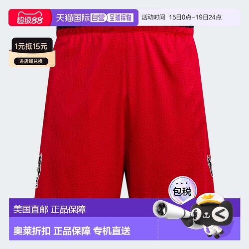 自营Men's adidas NC State Swingman Short - team power red /