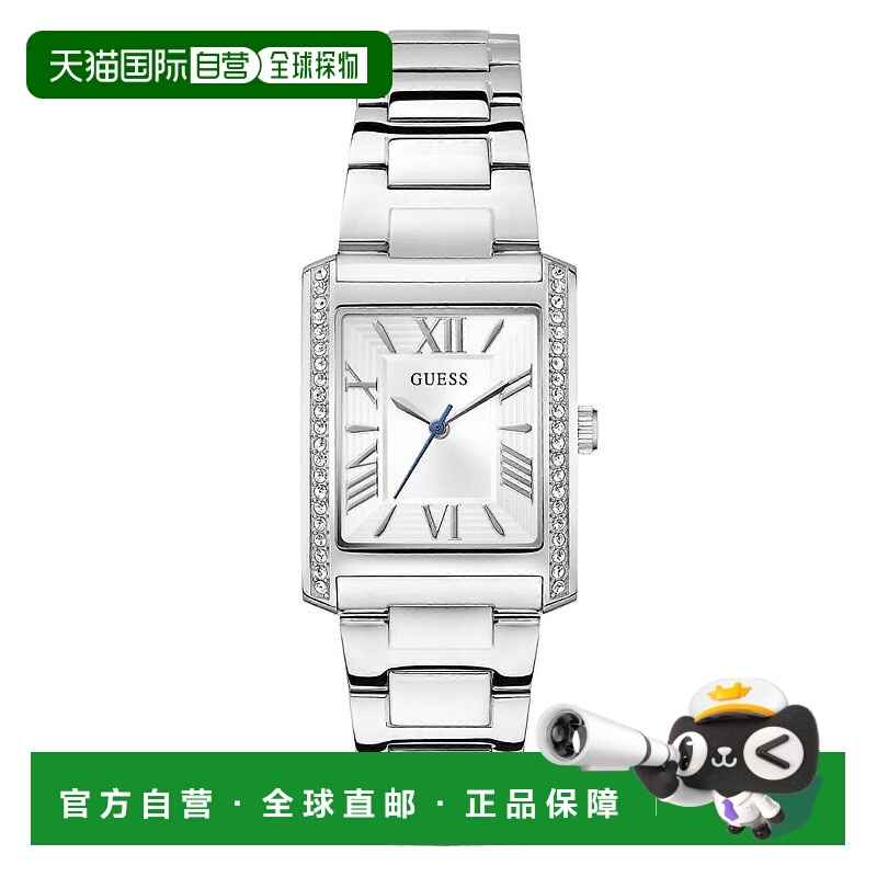自营Guess女式Bonnie白色表盘手表-白色 美国奥莱直发