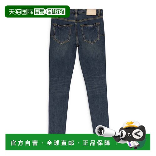 自营purple brand70 年代靛蓝紧身牛仔裤 - 蓝色 美国奥莱直发