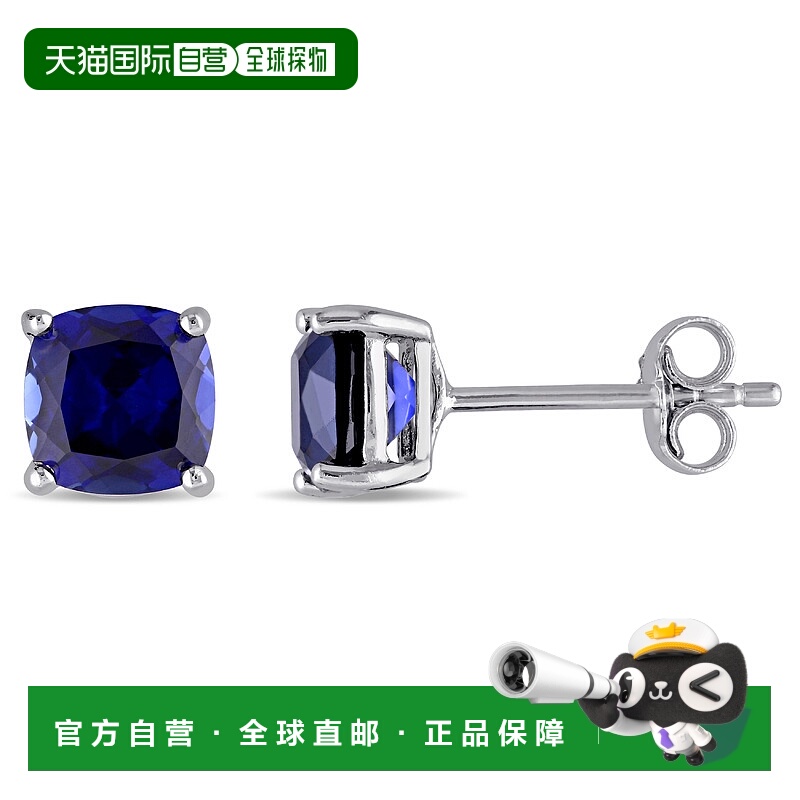 美国直邮julianna b 女士 耳钉蓝宝石