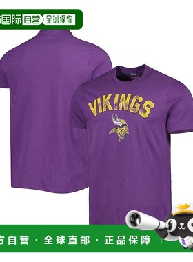 1h可退 【美国直邮】'47 品牌|男士紫色明尼苏达维京人队 All Arc