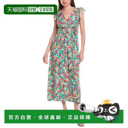 自营ANNA KAY Donna Fleur Maxi Dress - green 美国奥莱直发