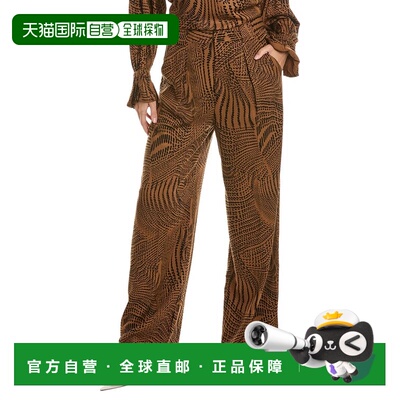 自营equipment设备Owen长裤-黑色 美国奥莱直发休闲裤阔腿裤
