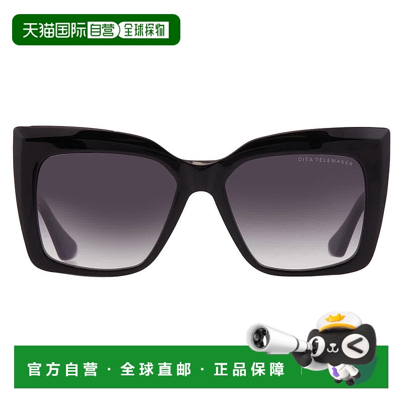 自营Dita TELEMAKER Grey Gradient Butterfly Ladies Sunglasses