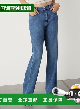 自营marellaWLEG1-蓝色牛仔裤 美国奥莱直发直筒裤