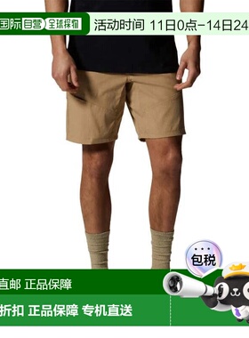 自营Men's Mountain Hardwear Shorts  Moab Tan Stretch Flat Fr