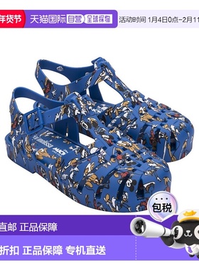 自营 Mini Melissa Mini Print Mickey & Friends 凉鞋 - 蓝色 美