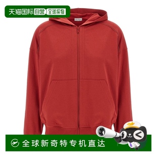 brunello 衫 Trims 連帽 Shiny 紅色 自營(yíng) 美國(guó)奧 cucinelli