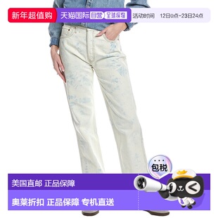 自营 redoneRE/DONE 90's High-Rise Loose Sunbleach Jean - whi