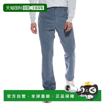 自营Robert Talbott Rockwell Pinwale Corduroy Pant - blue 美