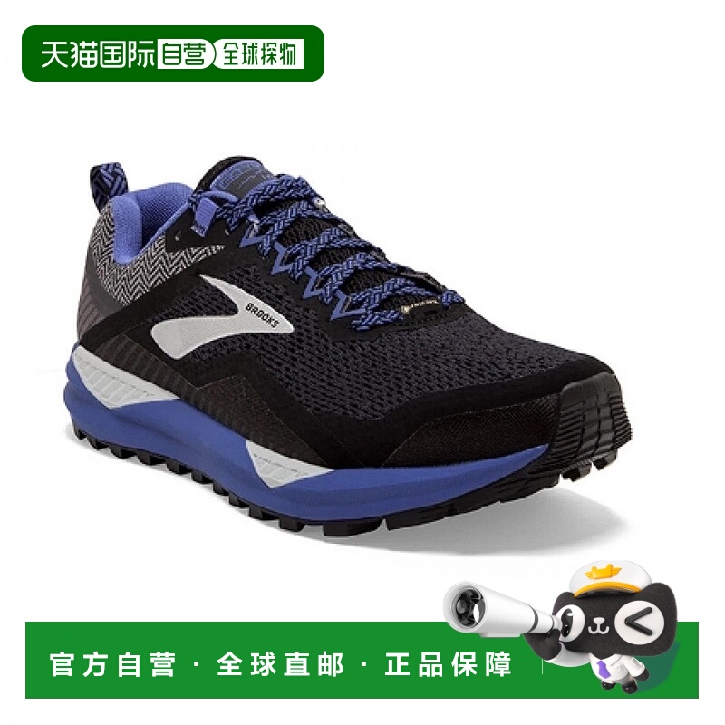 自营Brooks Cascadia 14 GTX0298-1B-053 Women Black Gray Trail