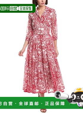 自营Samantha Sung Melanie Shirtdress - red 美国奥莱直发