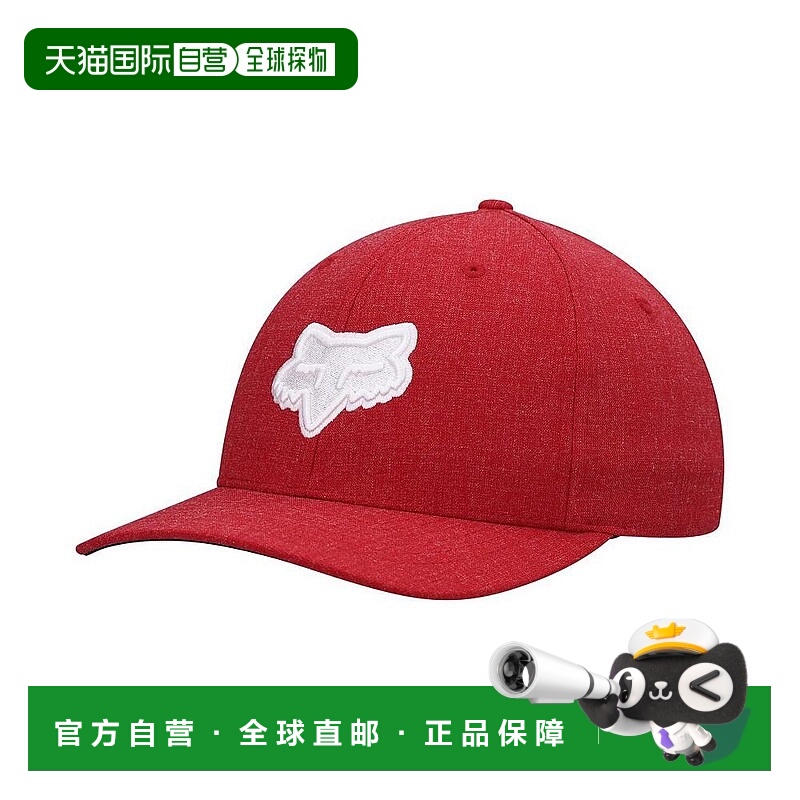 1h可退 【美国直邮】Fox 男士红色 Transposition 弹性帽子 时尚