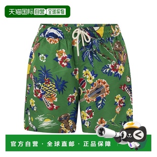 Graphic Print Polyester 自营Polo Shorts Lauren Swim 美 Ralph