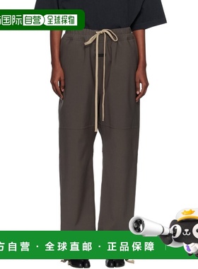 香港直邮潮奢 essentials fear of god 女士 灰色 Split Knee 长