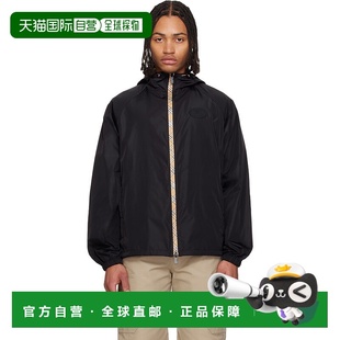 巴宝莉 男士 黑色 1h可退 Tape Burberry Checker 香港直邮潮奢