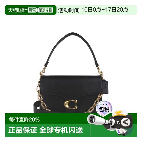 香港直邮COACH 专柜款女士PVC单肩斜挎手提包CY919