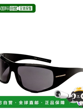 自营Hugo Boss Women's 70 mm Black Sunglasses - black 美国奥