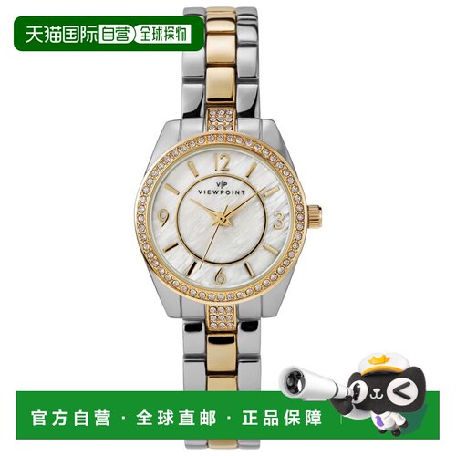 自营Timex Women's Viewpoint珍珠母表盘手表-珍珠母 美国奥莱直
