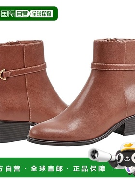 1h可退 香港直邮潮奢 bandolino 女士 Despina 短靴 red红色 舒适