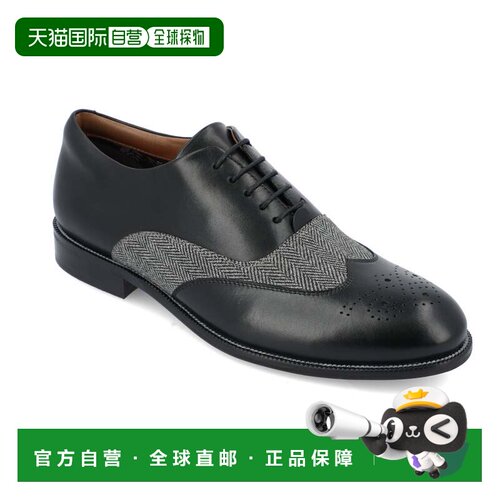 自营Thomas & Vine Denzell Wingtip Oxford - 黑色 美国奥莱直发