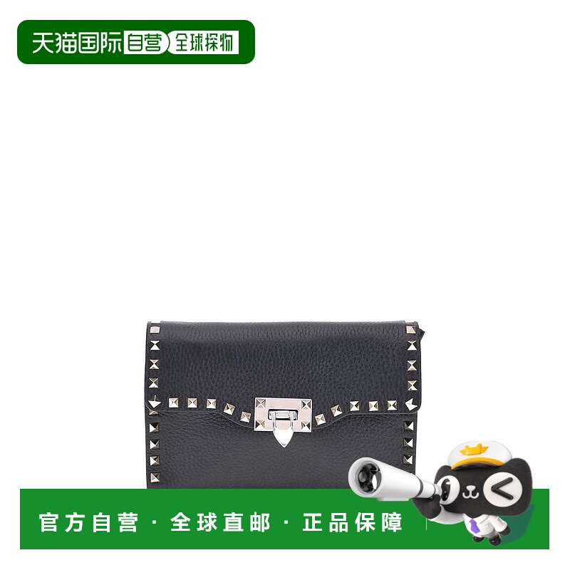 自营 Valentino Garavani Rockstud单肩包-黑色 美国奥莱直发背包