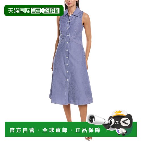 自营Nanette Nanette Lepore Shirtdress - blue 美国奥莱直发