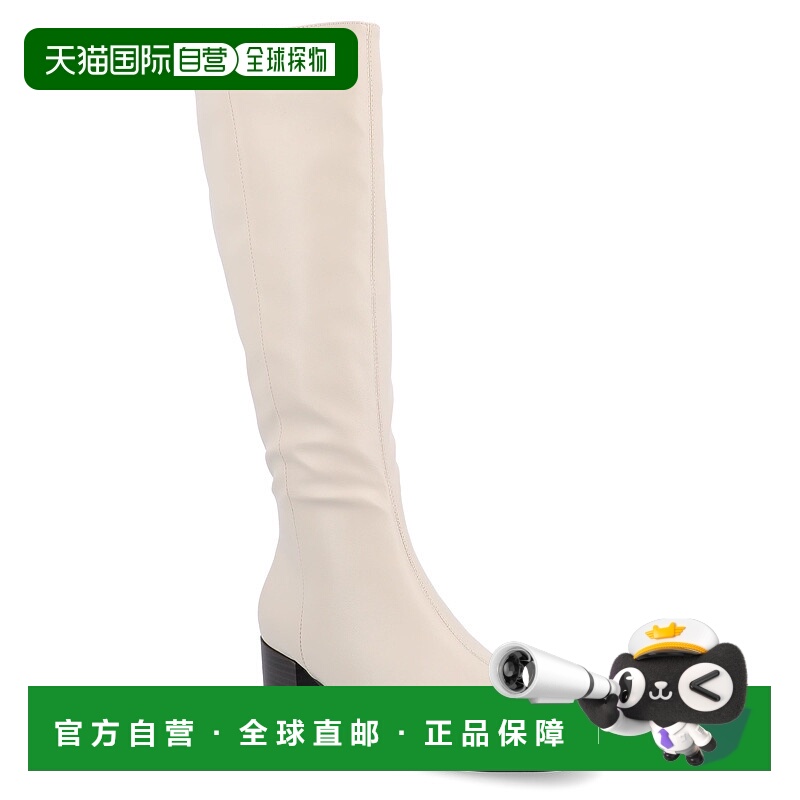 自营journee collectionJournee女式Devri宽小腿骨靴 美国奥莱直