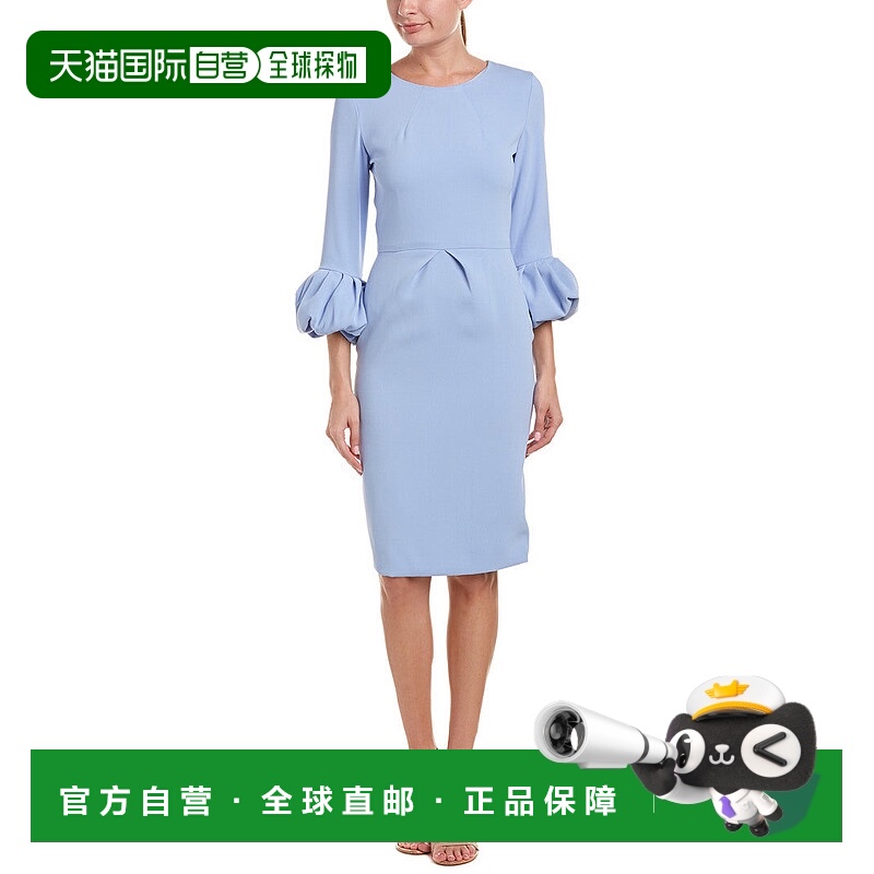 自营 issue new york纽约护套连衣裙-蓝色 【美国奥莱】直发