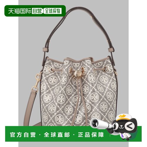 香港直邮Tory Burch/汤丽柏琦 单肩包 T Monogram 182854_200