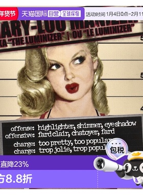 Thebalm Cosmetics高光玛丽露花花小姐荧光暗影修容提亮高光粉