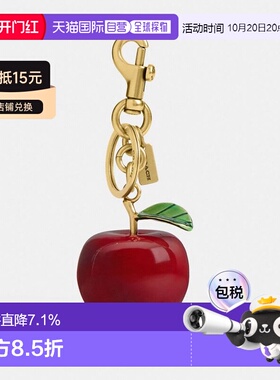 香港直邮COACH 蔻驰迷你苹果包挂可爱钥匙扣包包挂件配饰CY399