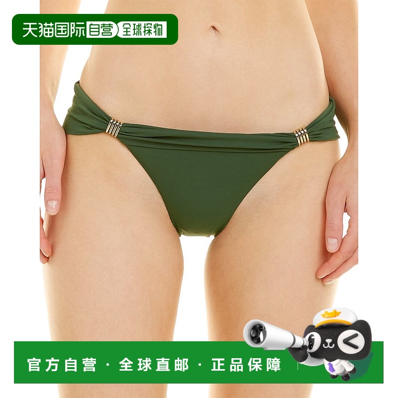 自营 Melissa Odabash 格林纳达 比基尼泳裤 - 绿色 美国奥莱直发