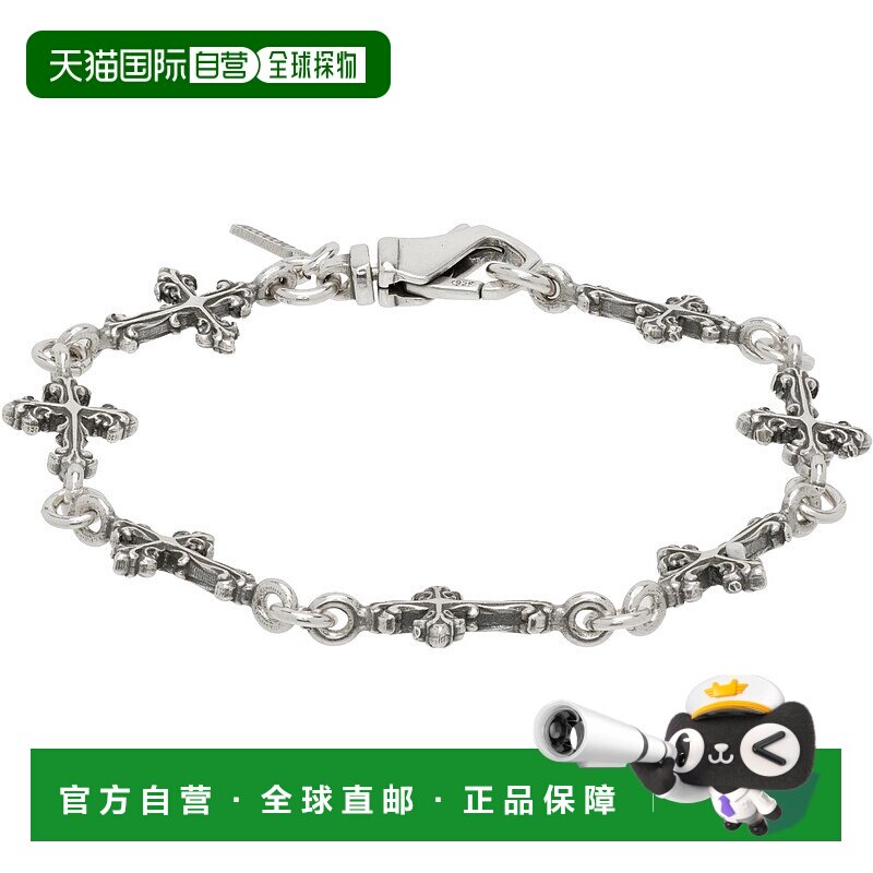 香港直邮潮奢 Emanuele Bicocchi 男士 Multi-Cross Avelli 手链