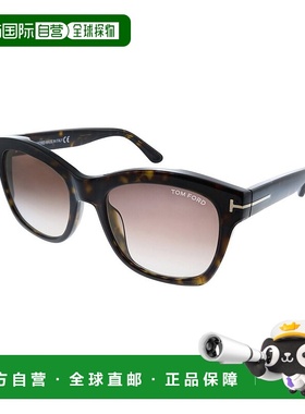 自营Tom Ford Women's Lauren 52mm Sunglasses - dark havana 美