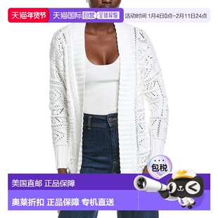 自营Autumn Cashmere Tile Stitch Duster - white 美国奥莱直发