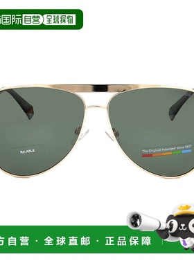 自营Polaroid Polarized Green Pilot Unisex Sunglasses PLD 620