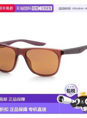 自营 Nike 男式 55 毫米黑色太阳镜 DQ0866-221 - 黑色 美国奥莱