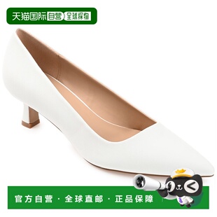 自营 Journee Collection 女式 Celica 宽口浅口鞋 - 白色 美国奥