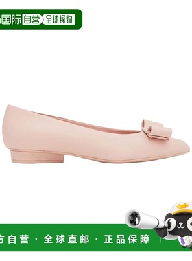 自营Salvatore Ferragamo Viva Ballets - pink 美国奥莱直发