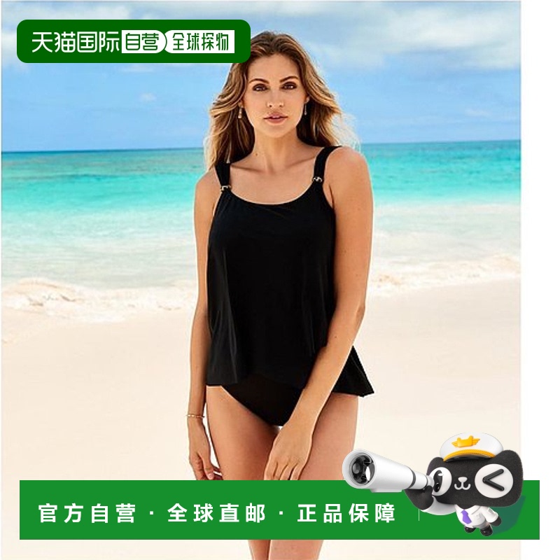 1h可退 【美国直邮】Miraclesuit|Razzle Dazzle 钢圈分体泳衣上