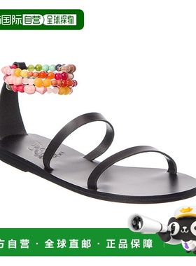 自营 ancient greek sandals古希腊凉鞋 Smirni 皮革凉鞋 - 黑色