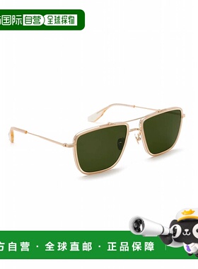 自营kreweUnisex Vail Sunglasses In 18K Titanium / Haze Polar