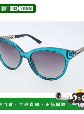 自营 Guess女式56毫米蓝色太阳镜-蓝色 美国奥莱直发