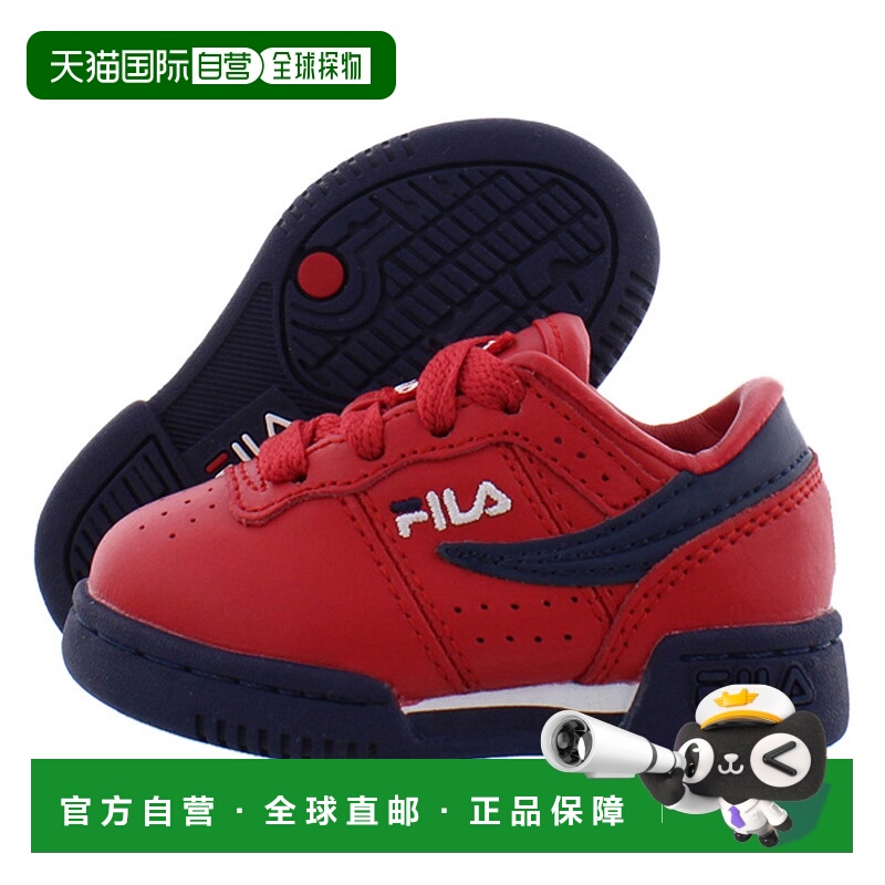 美国直邮Fila/斐乐儿童休闲鞋运动鞋 潮流时尚透气百搭通勤童鞋