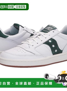 自营 Saucony Jazz Court S70759-3运动鞋男式9白色舒适休闲鞋GBN