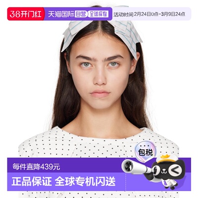 1h可退 香港直邮潮奢 Ashley Williams 女士 灰色结饰发箍 AWAW25