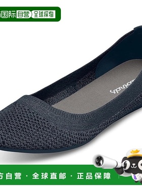 自营 Allbirds Tree Breezer平底鞋女式海军蓝夜圆头拖鞋VER035-