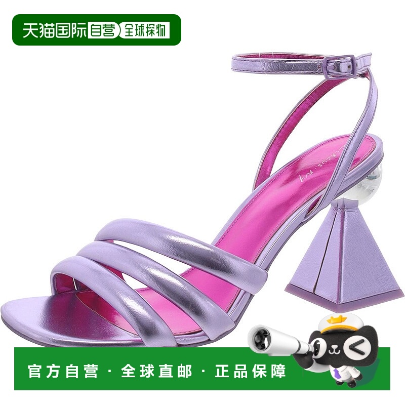 自营circus by sam edelmanBobbie女式吊带脚踝带-兰花色/粉色 美